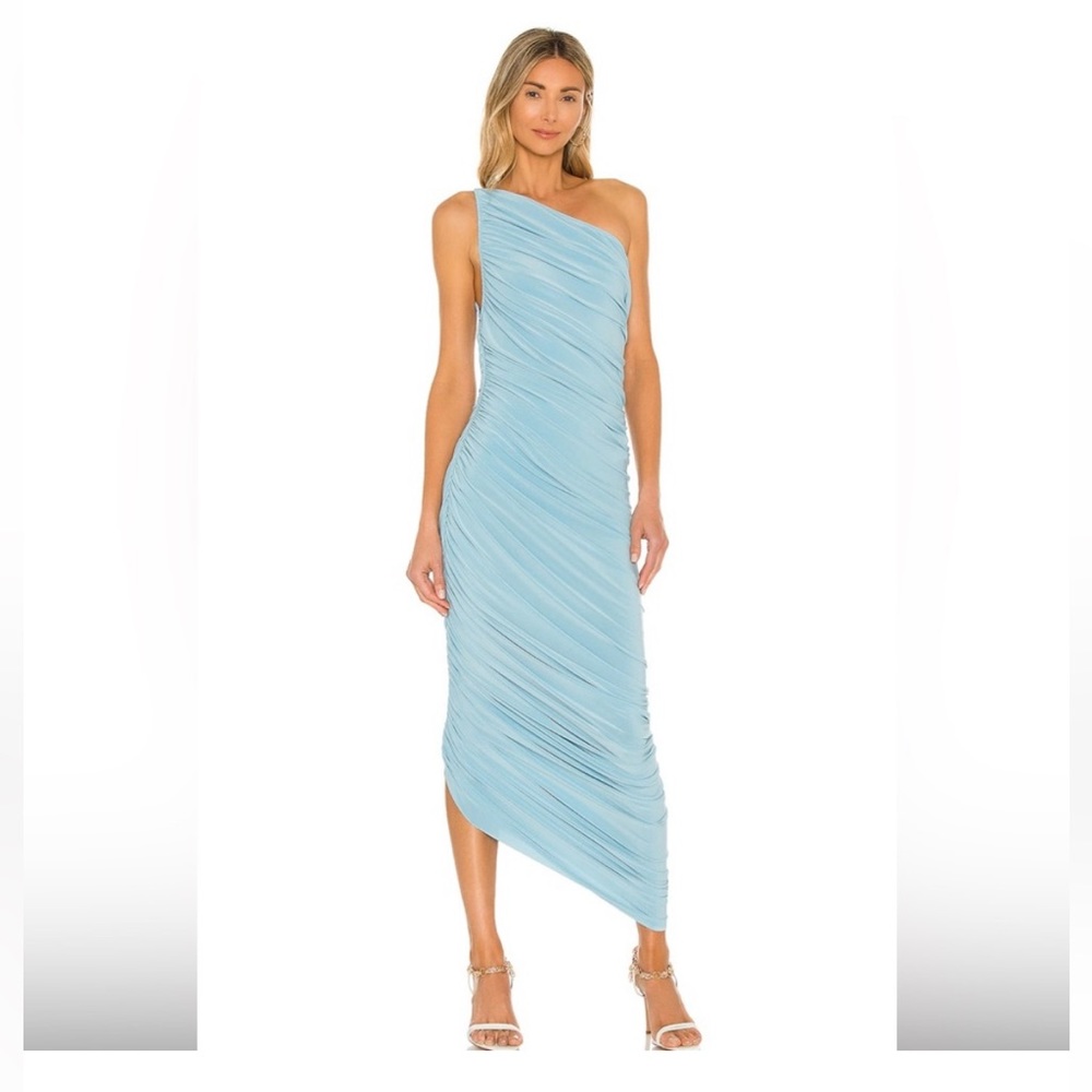 Norma Kamali - Diana Gown, Powder Blue